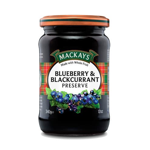 Blåbær og solbær Marmelade - Mackays