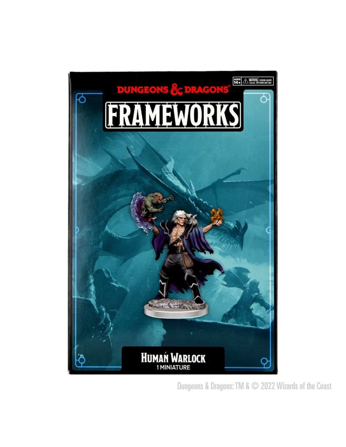 Human Warlock - Male - D&D Frameworks - Wizkids