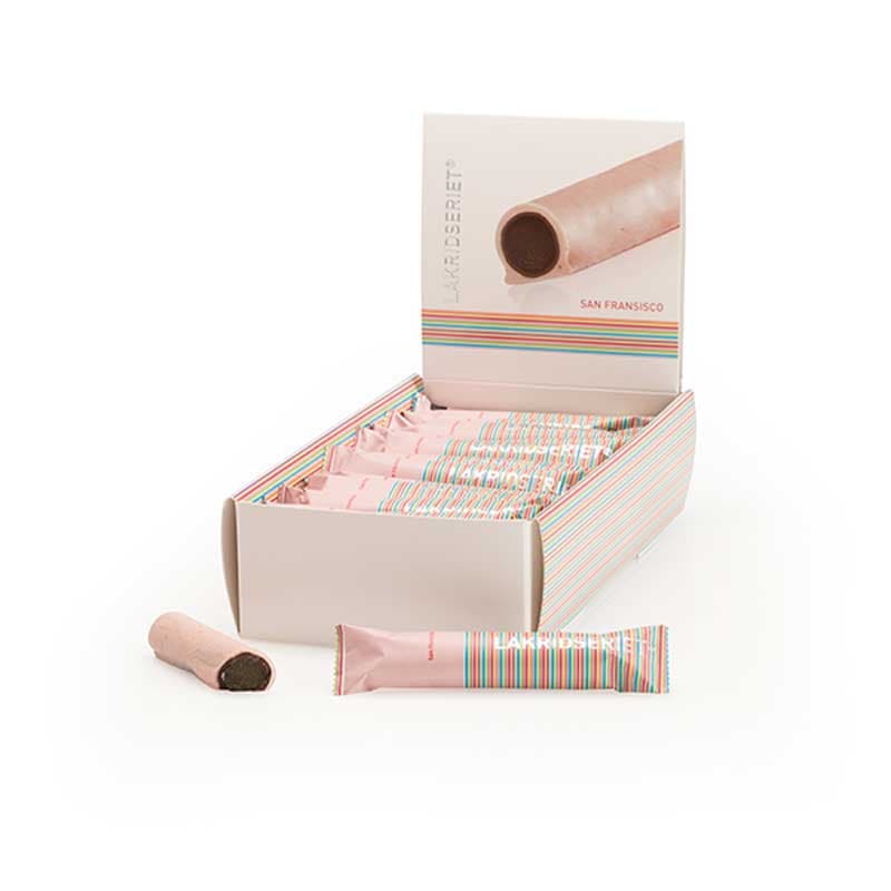 San Francisco - Lakridsstang m/ hvid chokolade fra Lakridseriet - 55g