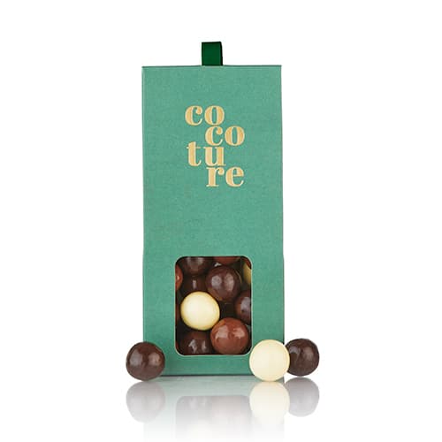 Hasselnøddemix fra Cocoture i grøn æske - 90g