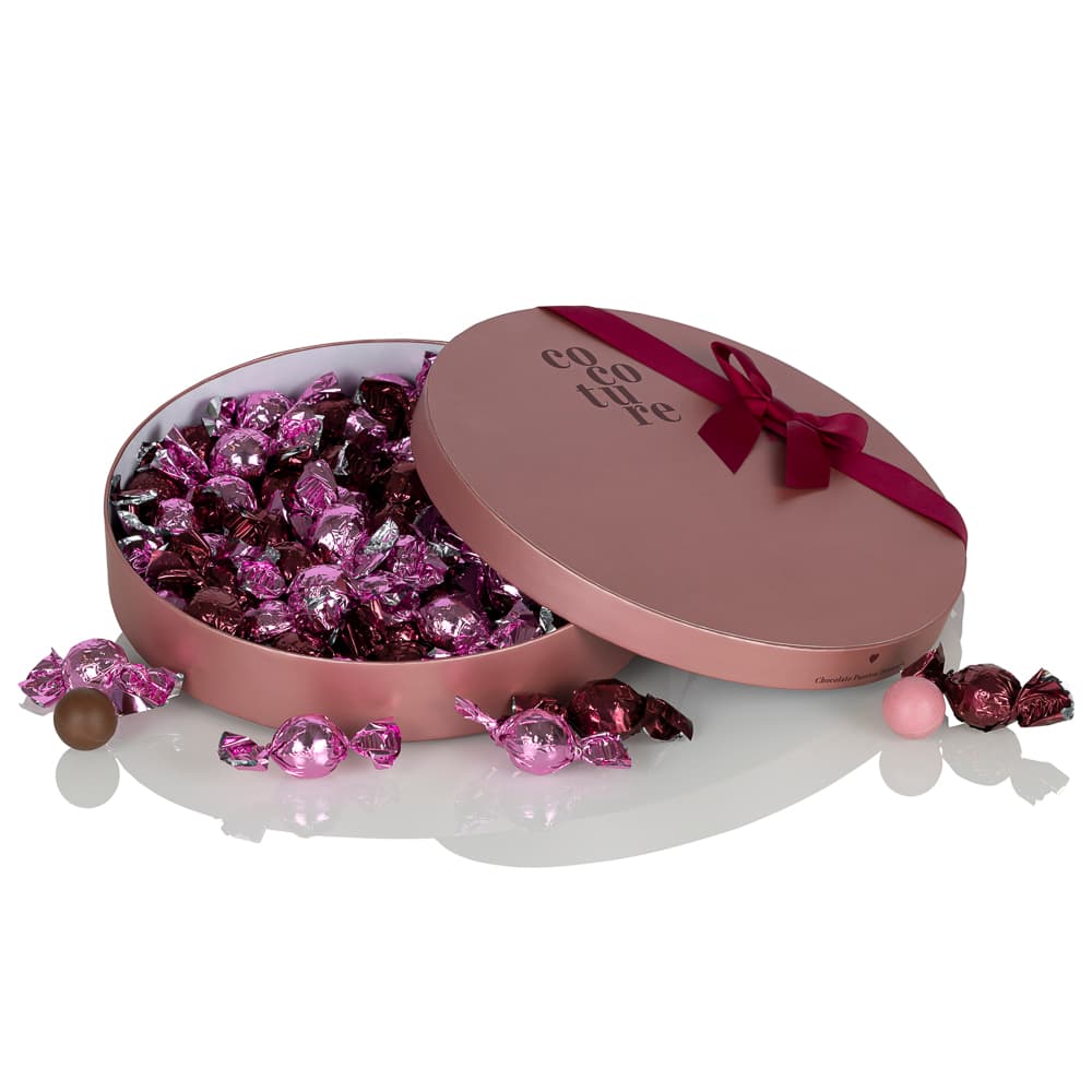 Fyldte chokoladekugler i Cocoture æske - 650g