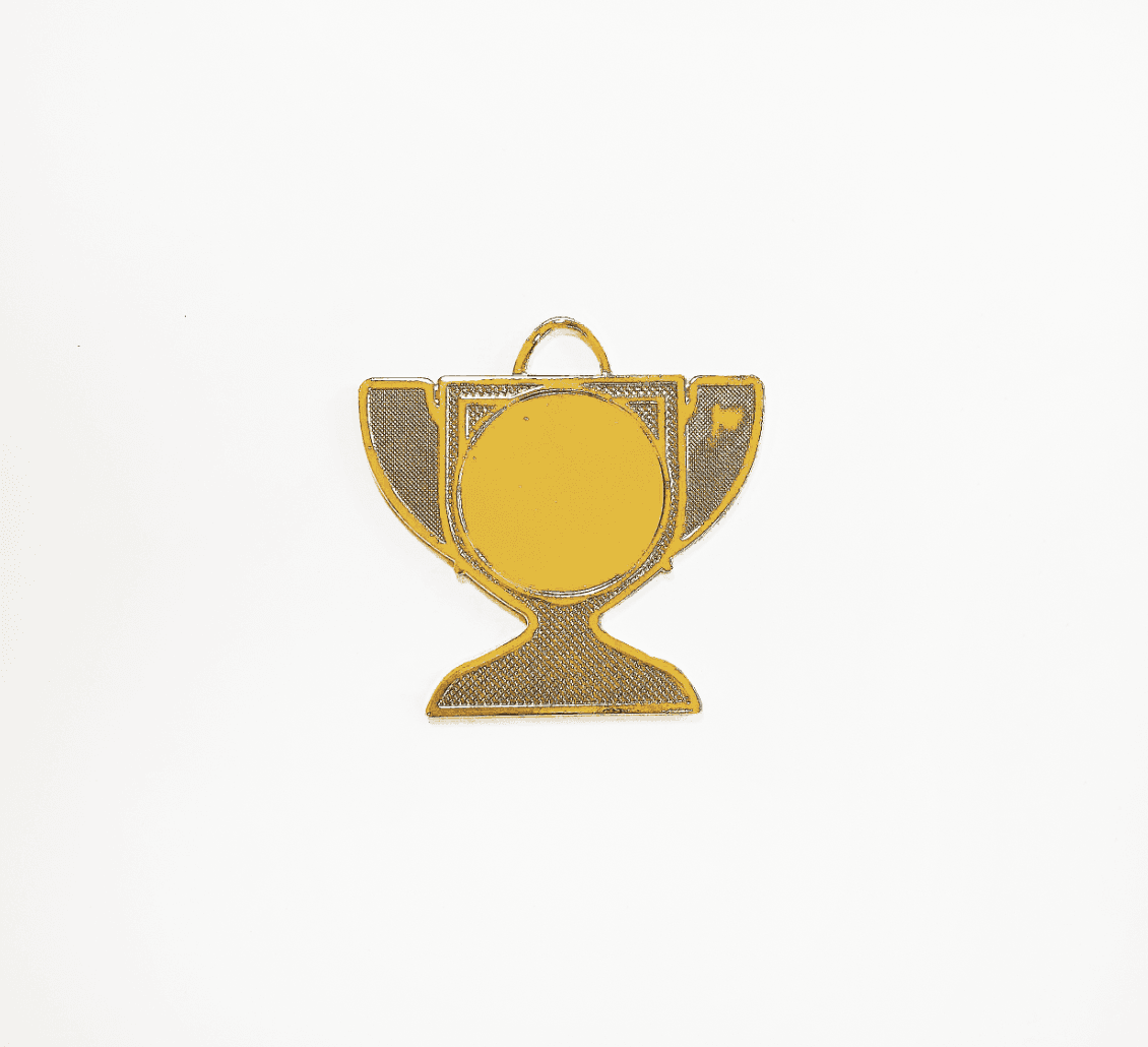 Pokal medalje 50 mm inkl. medaljebånd