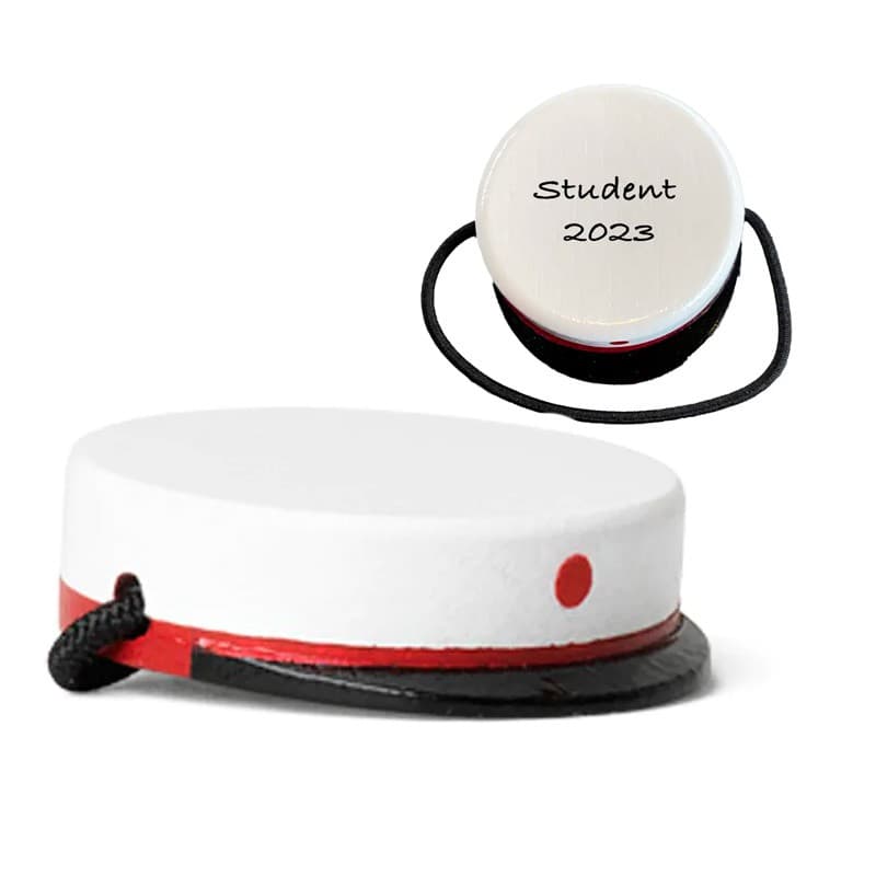 Kay Bojesen Studenterhue Rød Lille