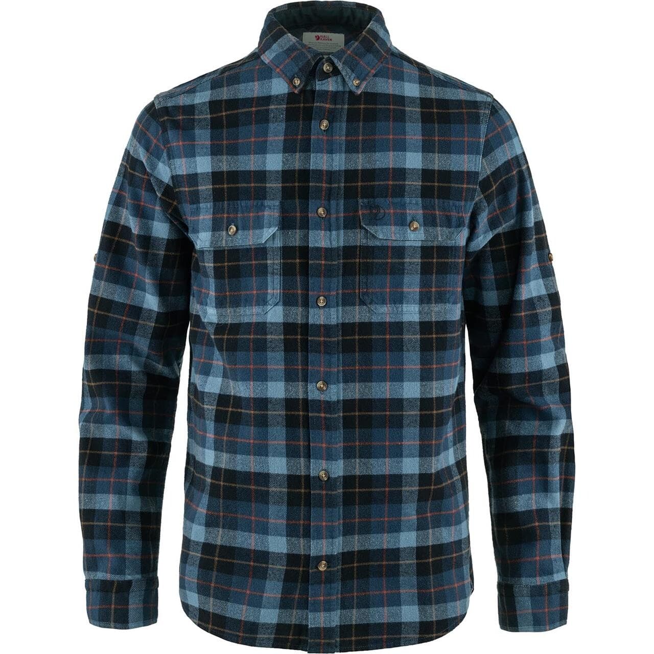 Fjällräven Mens Singi Heavy Flannel Shirt (Blå (DARK NAVY-INDIGO BLUE/555-534) XX-large)