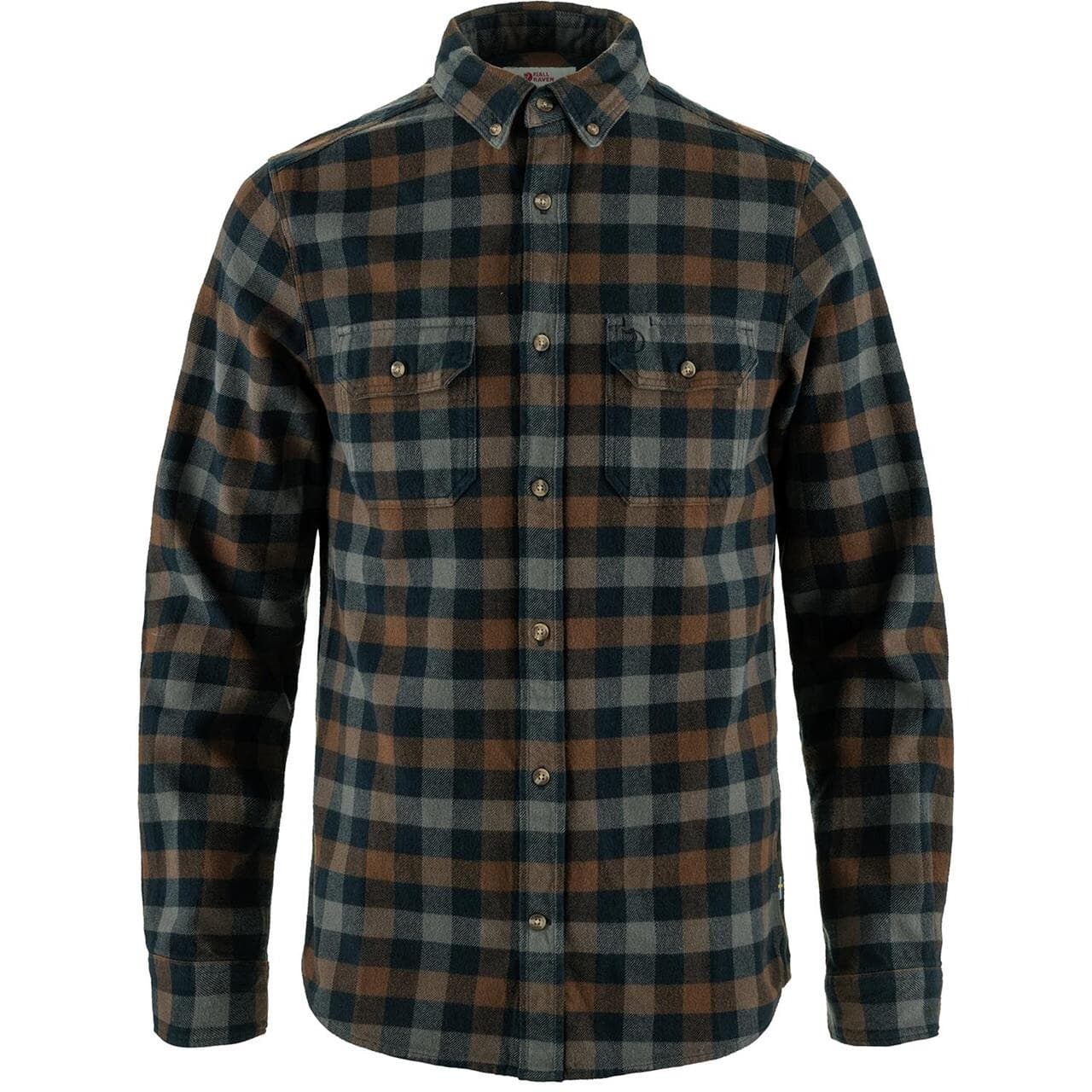 Fjällräven Mens Skog Shirt (Blå (DARK NAVY-DARK OAK/555-299) Large)