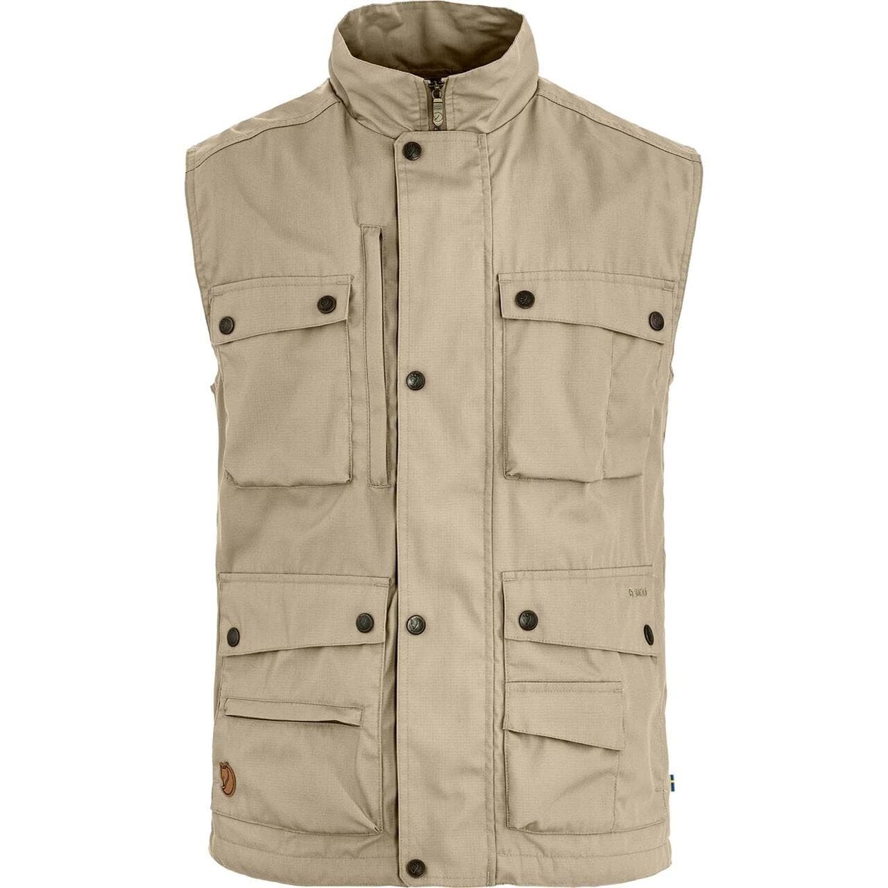 Fjällräven Mens Reporter Lite Vest (Beige (FOSSIL/118) XX-large)