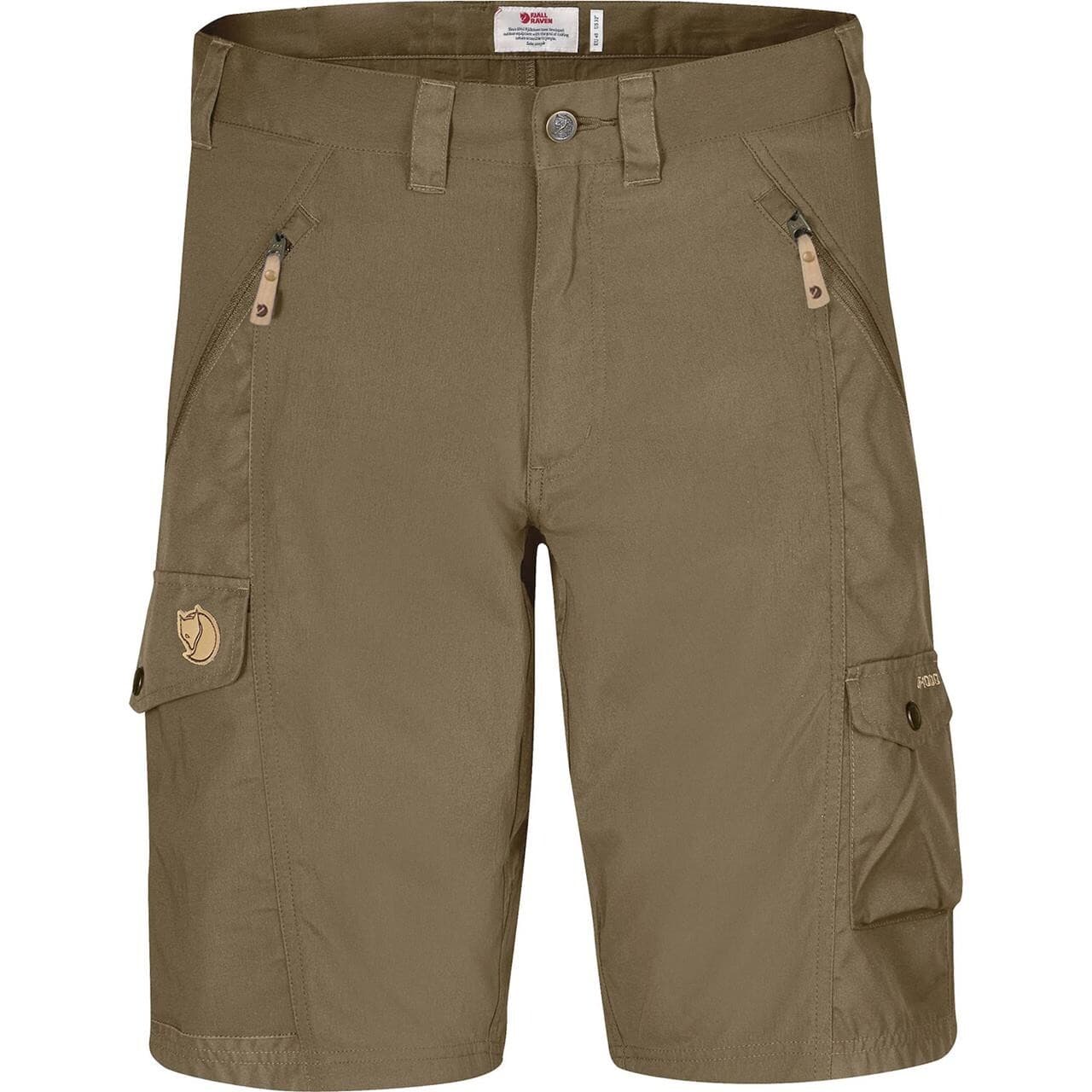 Fjällräven Mens Abisko Shorts (Beige (LIGHT OLIVE/622) 50)
