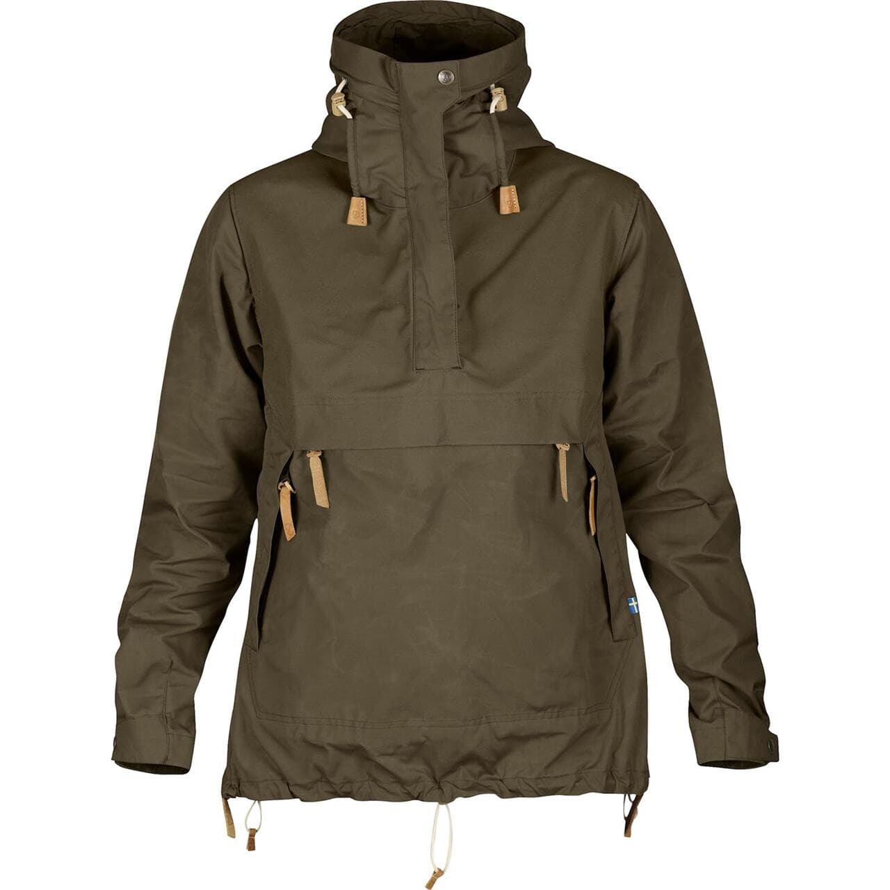 Fjällräven Womens Anorak No. 8 (Grøn (DARK OLIVE/633) Small)