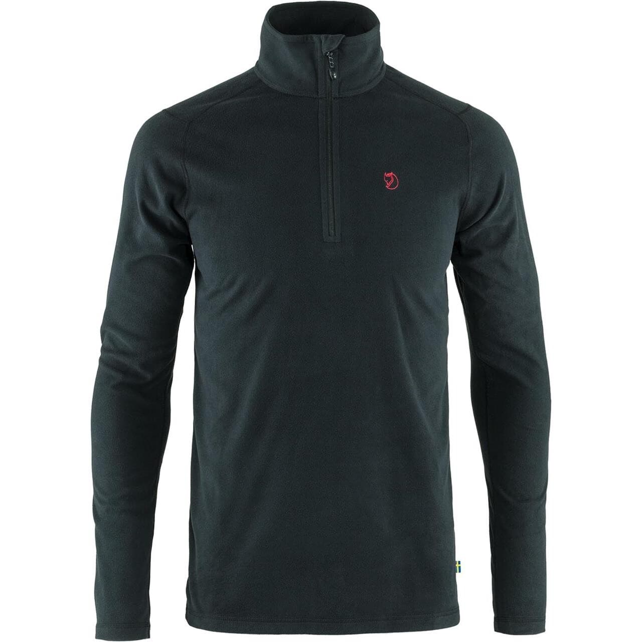 Fjällräven Mens Pine Half Zip (Sort (BLACK/550) Large)