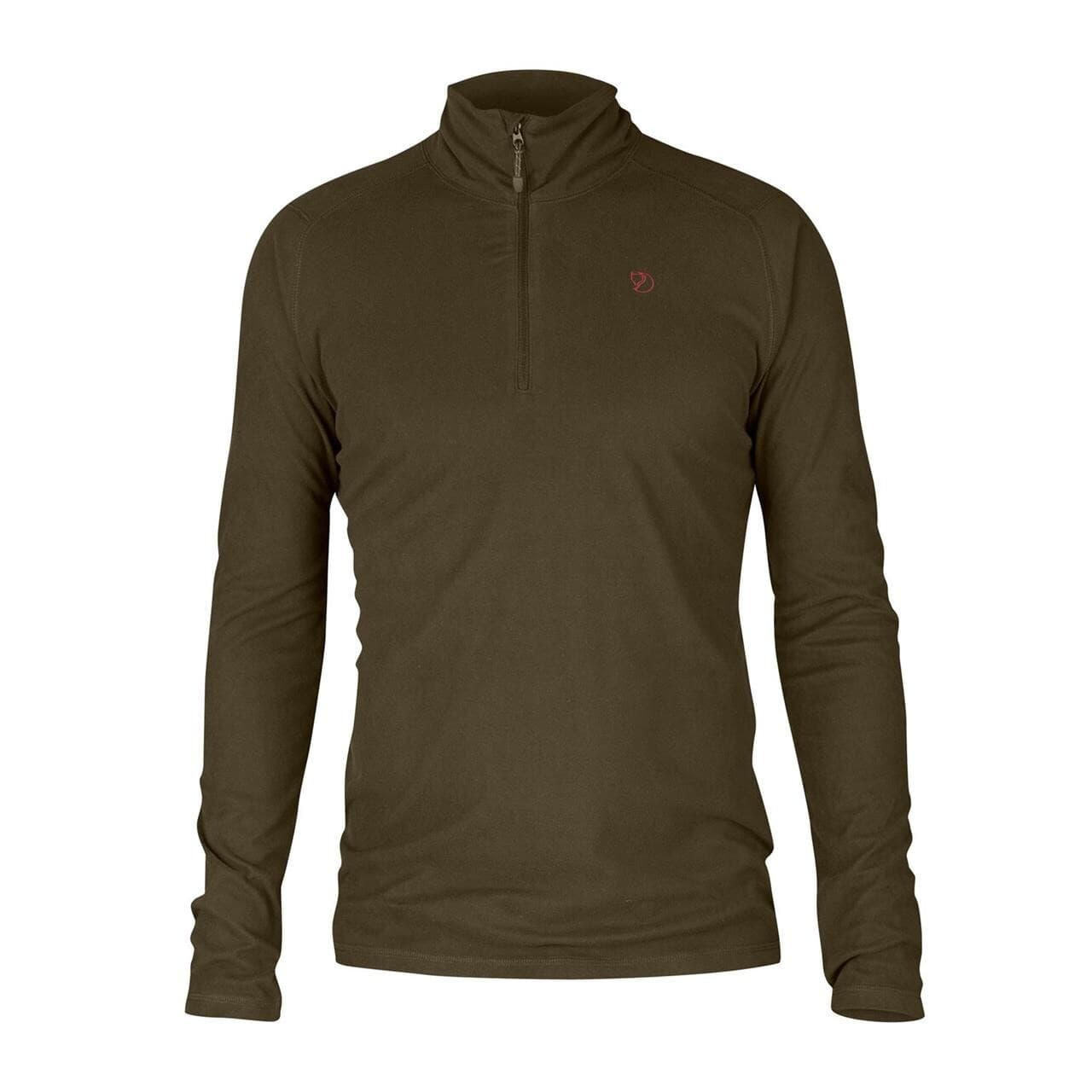 Fjällräven Mens Pine Half Zip (Grøn (DARK OLIVE/633) Small)