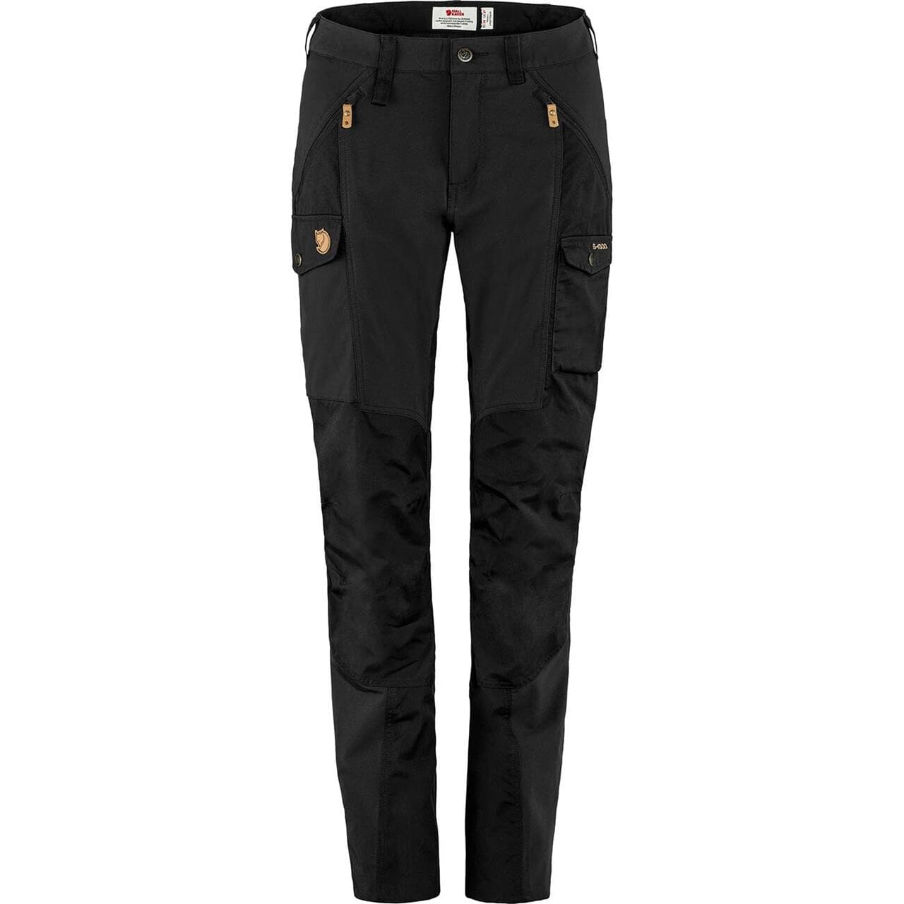 Fjällräven Womens Nikka Trousers Curved (Sort (BLACK/550) 42)