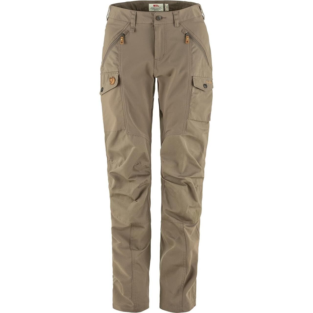 Fjällräven Womens Nikka Trousers Curved (Brun (SUEDE BROWN/244) 42)