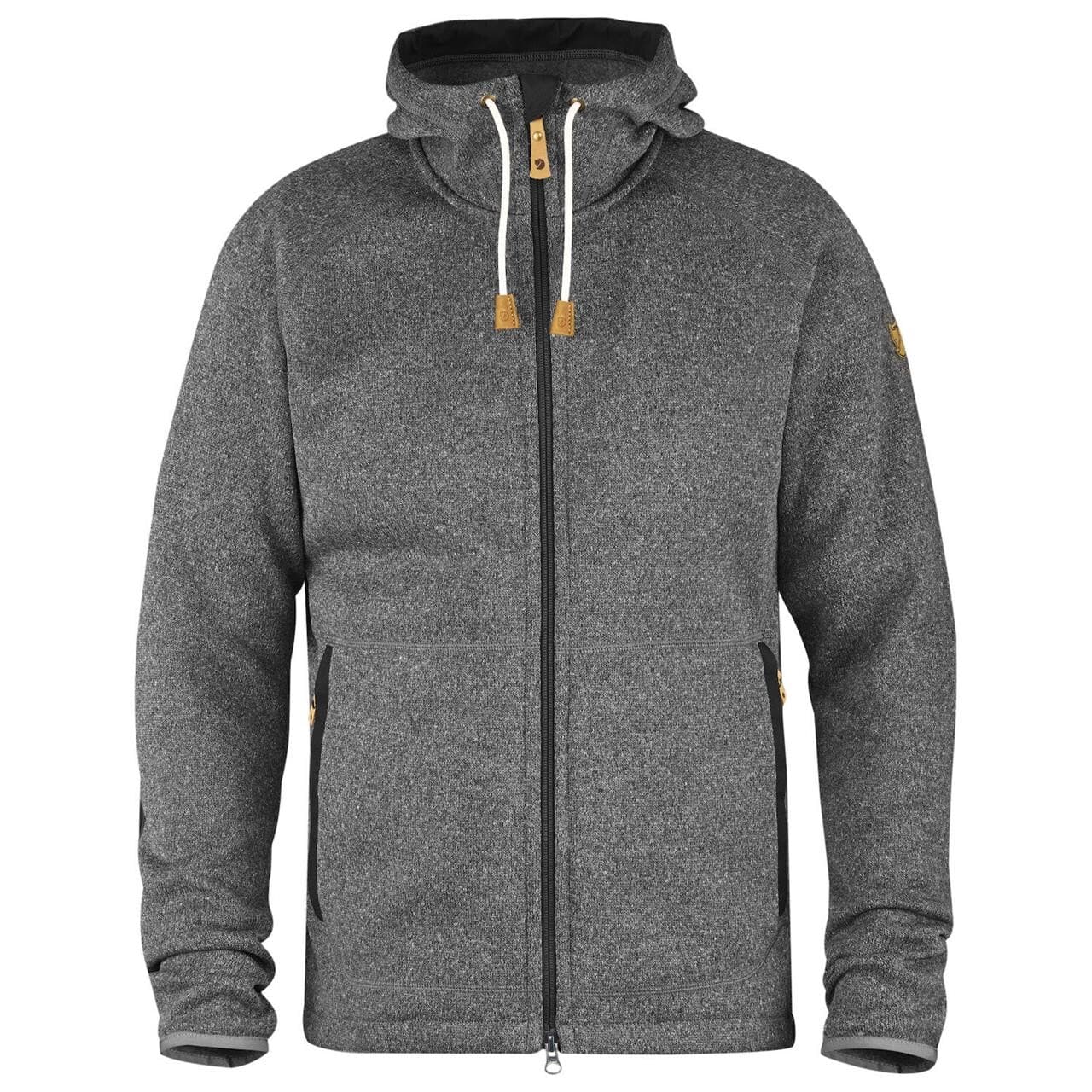 Fjällräven Mens Övik Fleece Hoodie (Grå (DARK GREY/030) X-small)