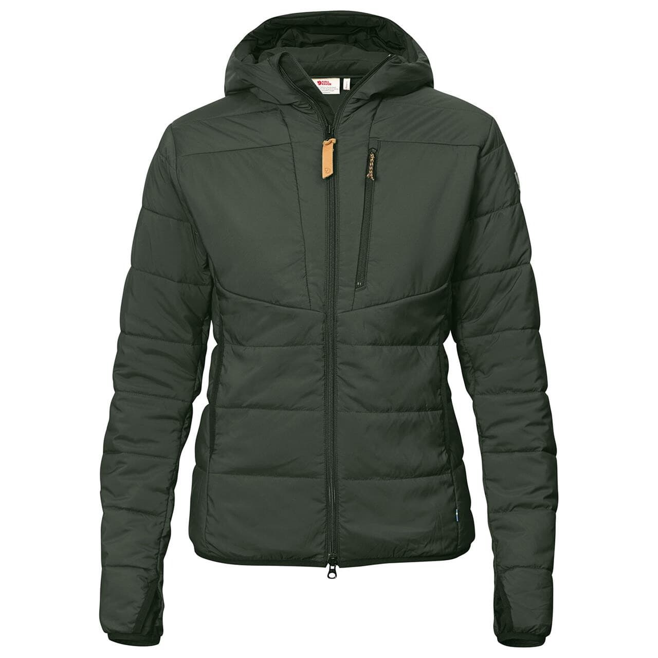 Fjällräven Womens Keb Padded Hoodie (Grøn (DEEP FOREST/662) X-small)