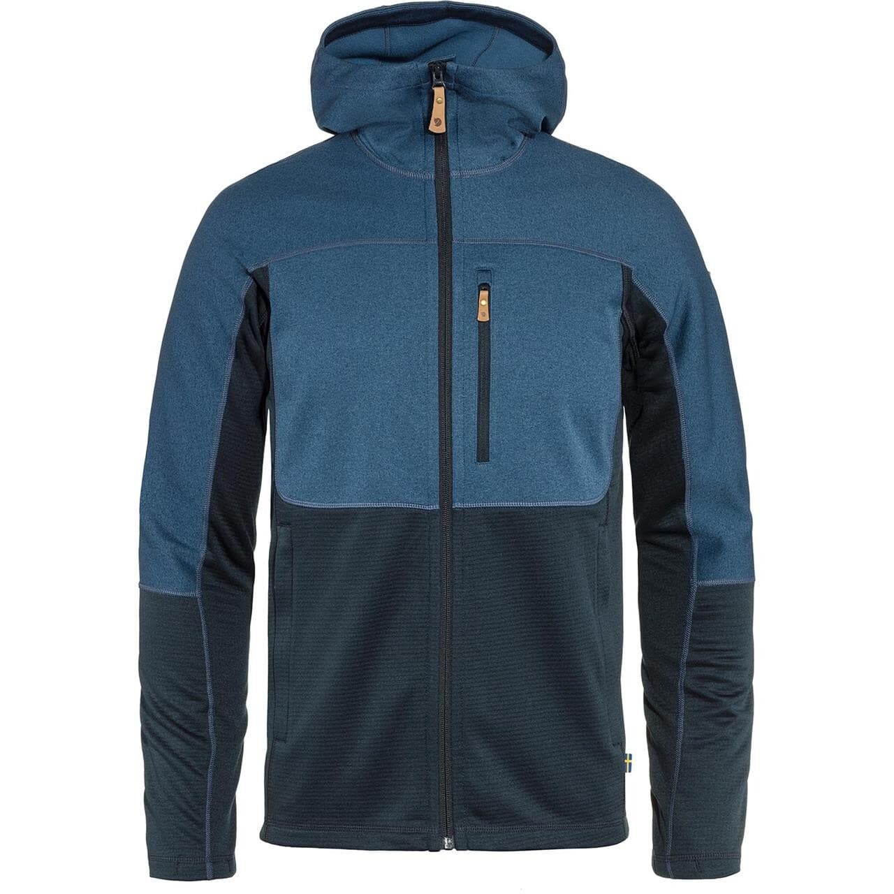 Fjällräven Mens Abisko Trail Fleece (Blå (INDIGO BLUE-DARK NAVY/534-555) Small)