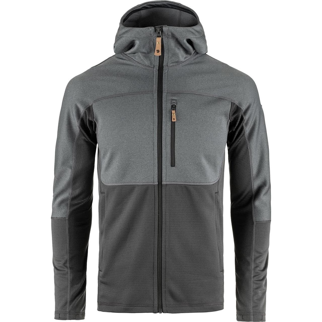 Fjällräven Mens Abisko Trail Fleece (Grå (IRON GREY-GREY/048-020) Small)