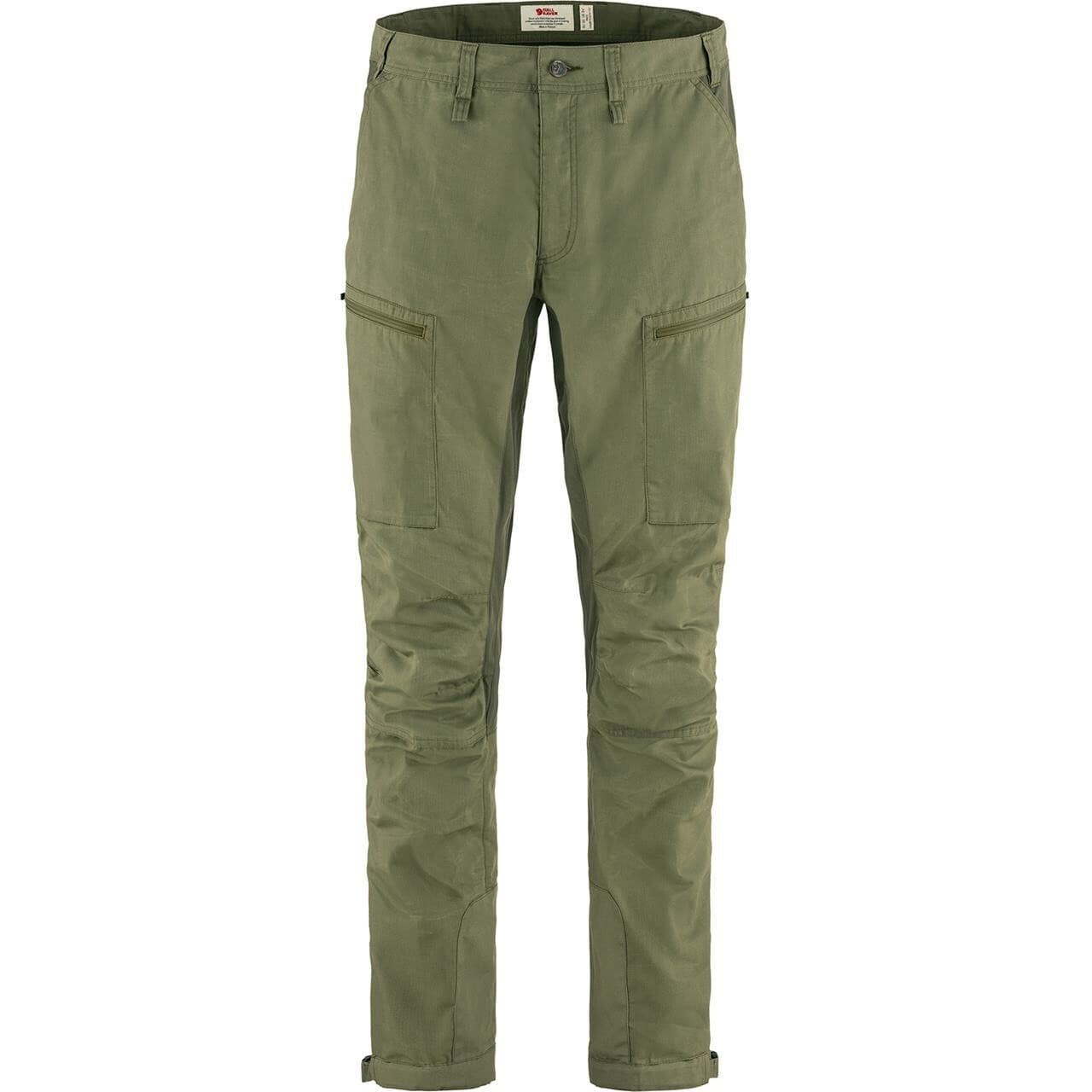 Fjällräven Mens Abisko Lite Trekking Trousers REG (Grøn (GREEN-LAUREL GREEN/620-625) 46)