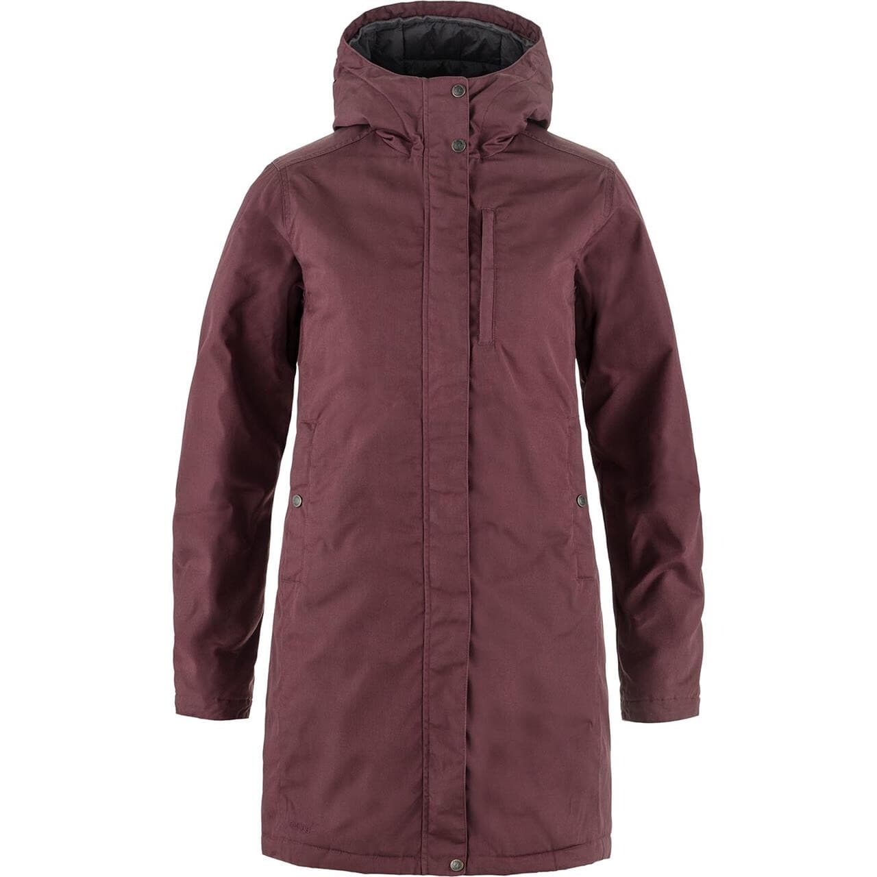 Fjällräven Womens Kiruna Padded Parka (Rød (PORT/357) Large)
