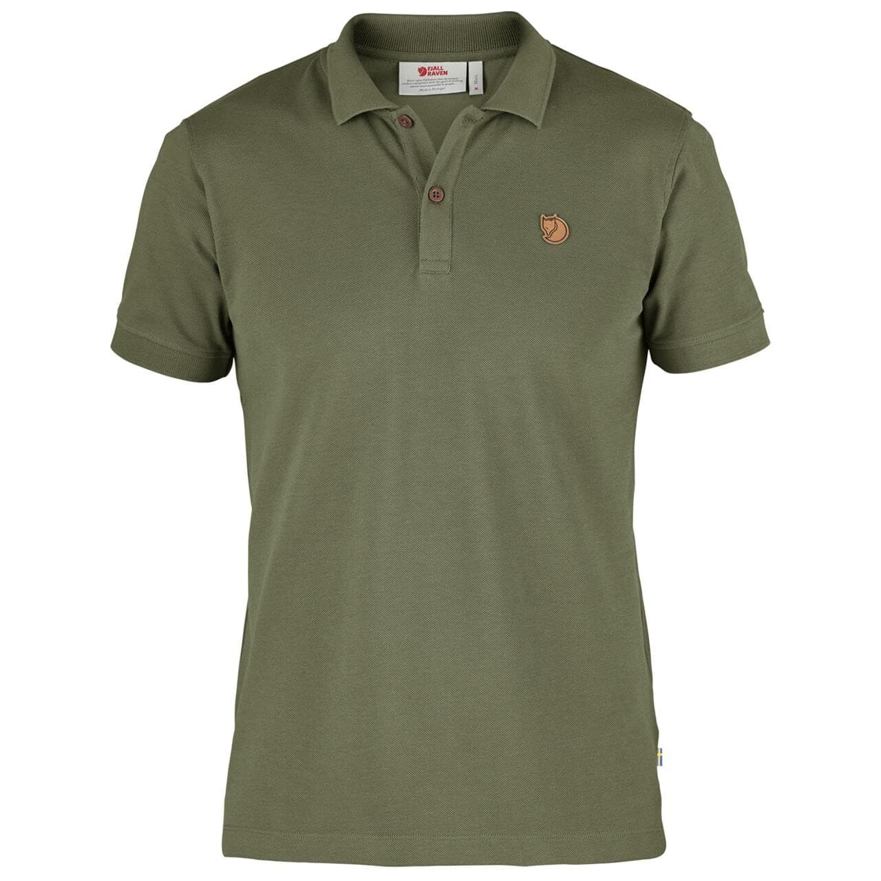 Fjällräven Mens Övik Polo Shirt (Grøn (GREEN/620) Small)