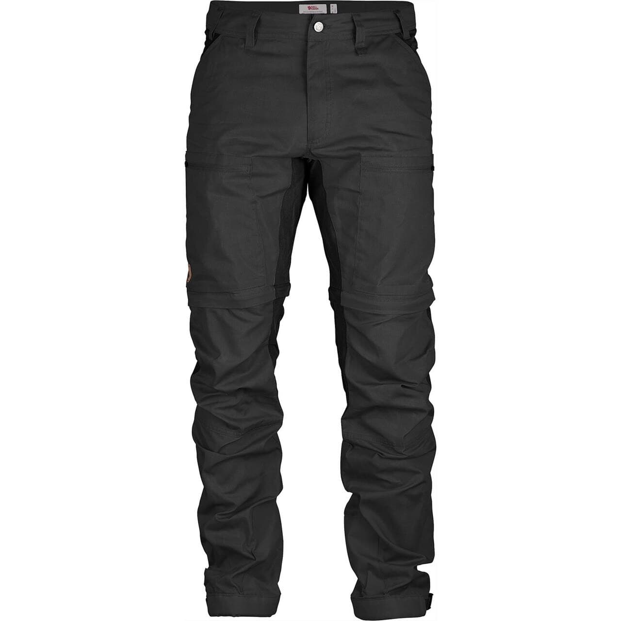 Fjällräven Mens Abisko Lite Trekking ZO Trouser REG (Grå (DARK GREY-BLACK/030-550) 48)
