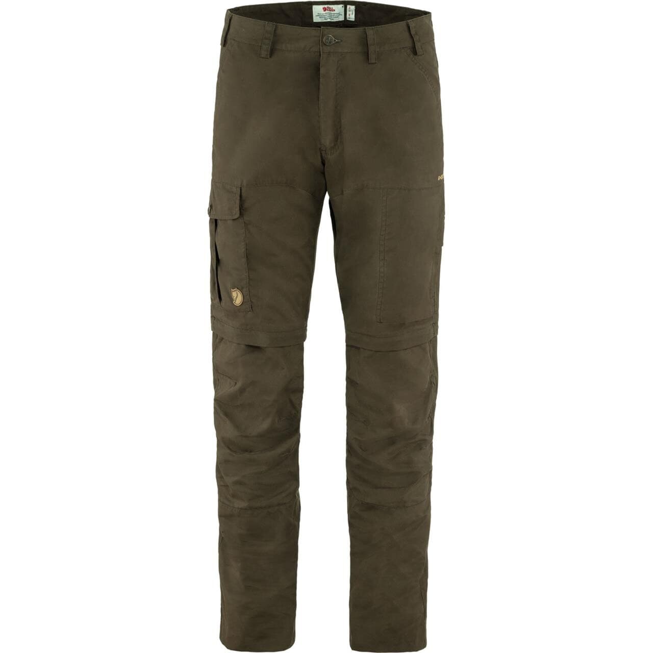 Fjällräven Mens Karl Pro Zip-Off Trousers (Grøn (DARK OLIVE/633) 60)
