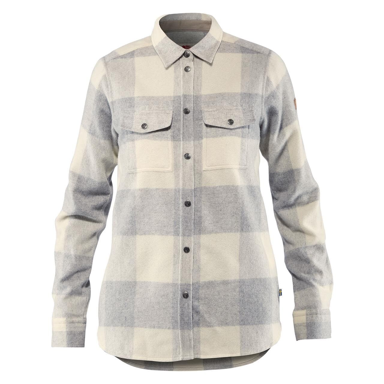 Fjällräven Womens Canada Shirt Ls (Hvid (FOG-CHALK WHITE/021-113) X-small)