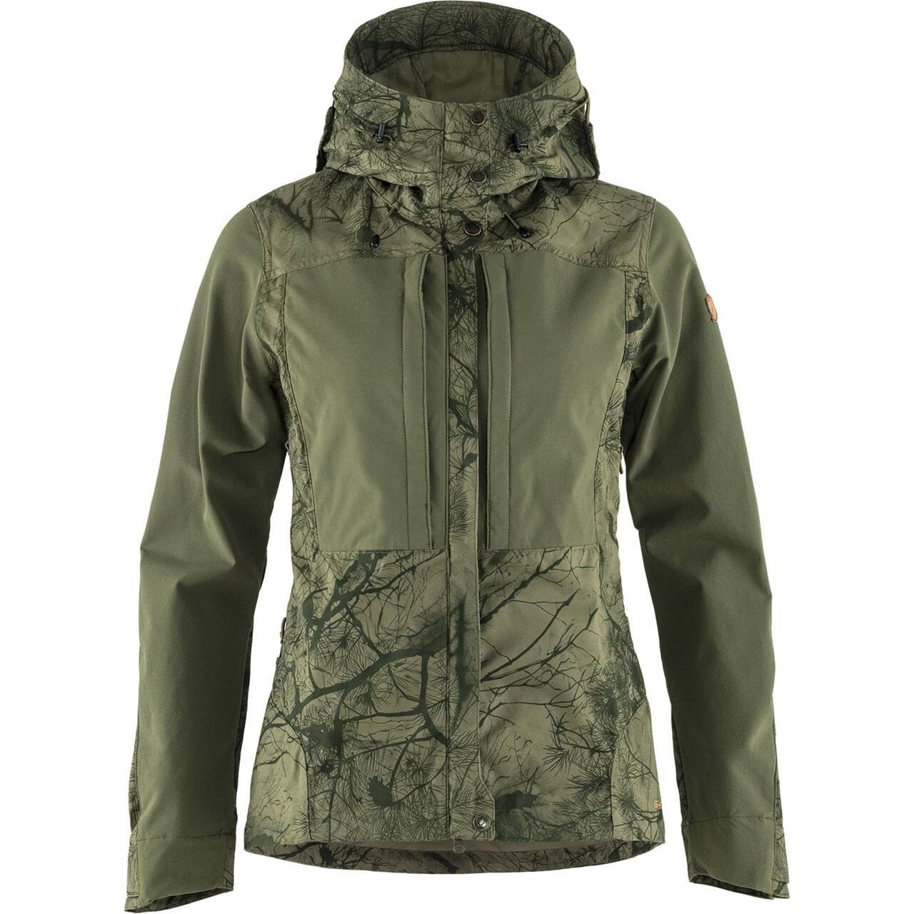 Fjällräven Womens Keb Jacket (Grøn (GREEN CAMO-LAUREL GRN/626-625) Medium)