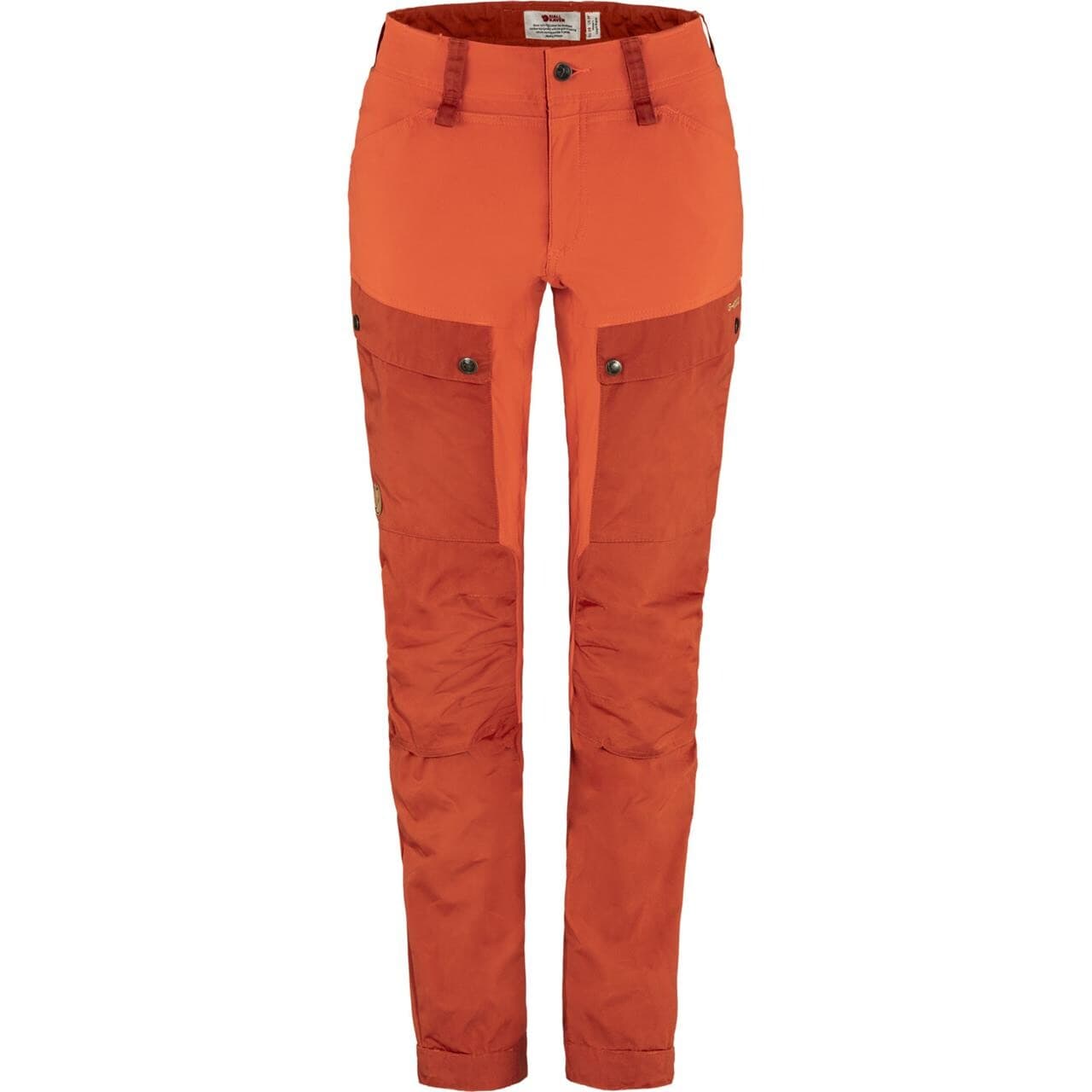 Fjällräven Womens Keb Curved Trousers Regular (Rød (CABIN RED-ROWAN RED/321-333) 34)