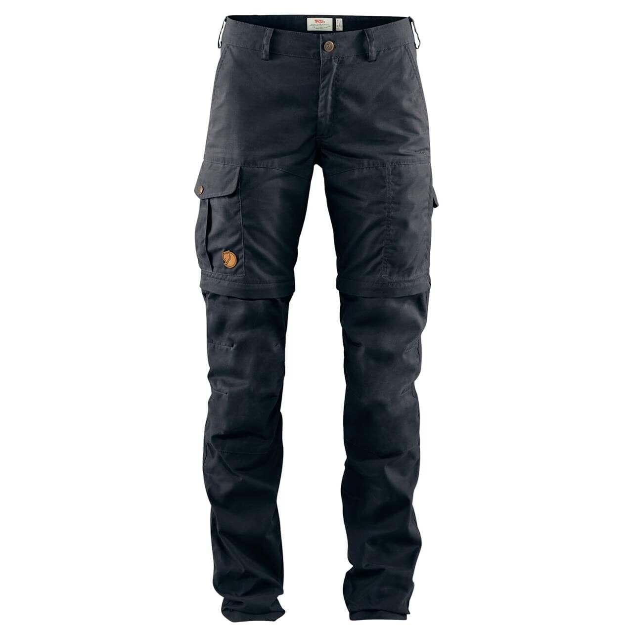 Fjällräven Womens Karla Pro Zip-off Trousers (Blå (DARK NAVY/555) 34)