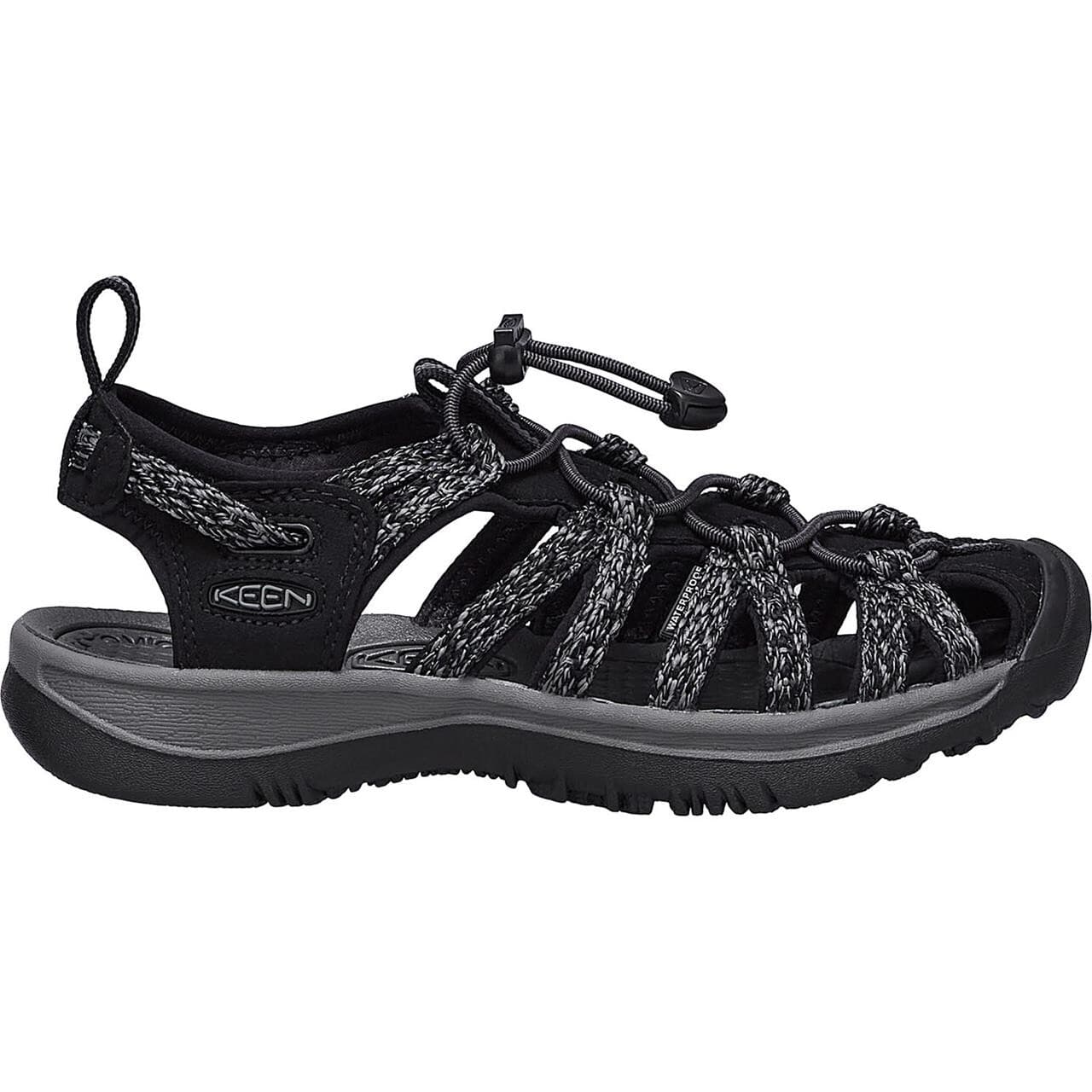 Keen Womens Whisper (Sort (BLACK/STEEL GREY) 36,5)