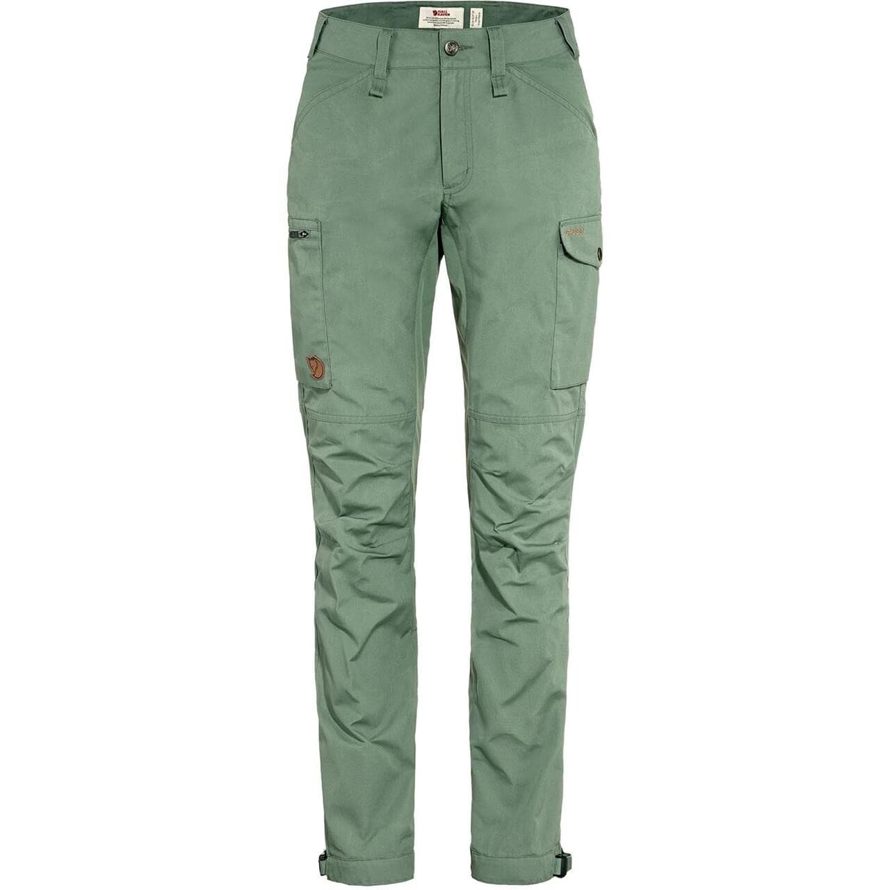 Fjällräven Womens Kaipak Trousers Curved (Grøn (PATINA GREEN/614) 46)