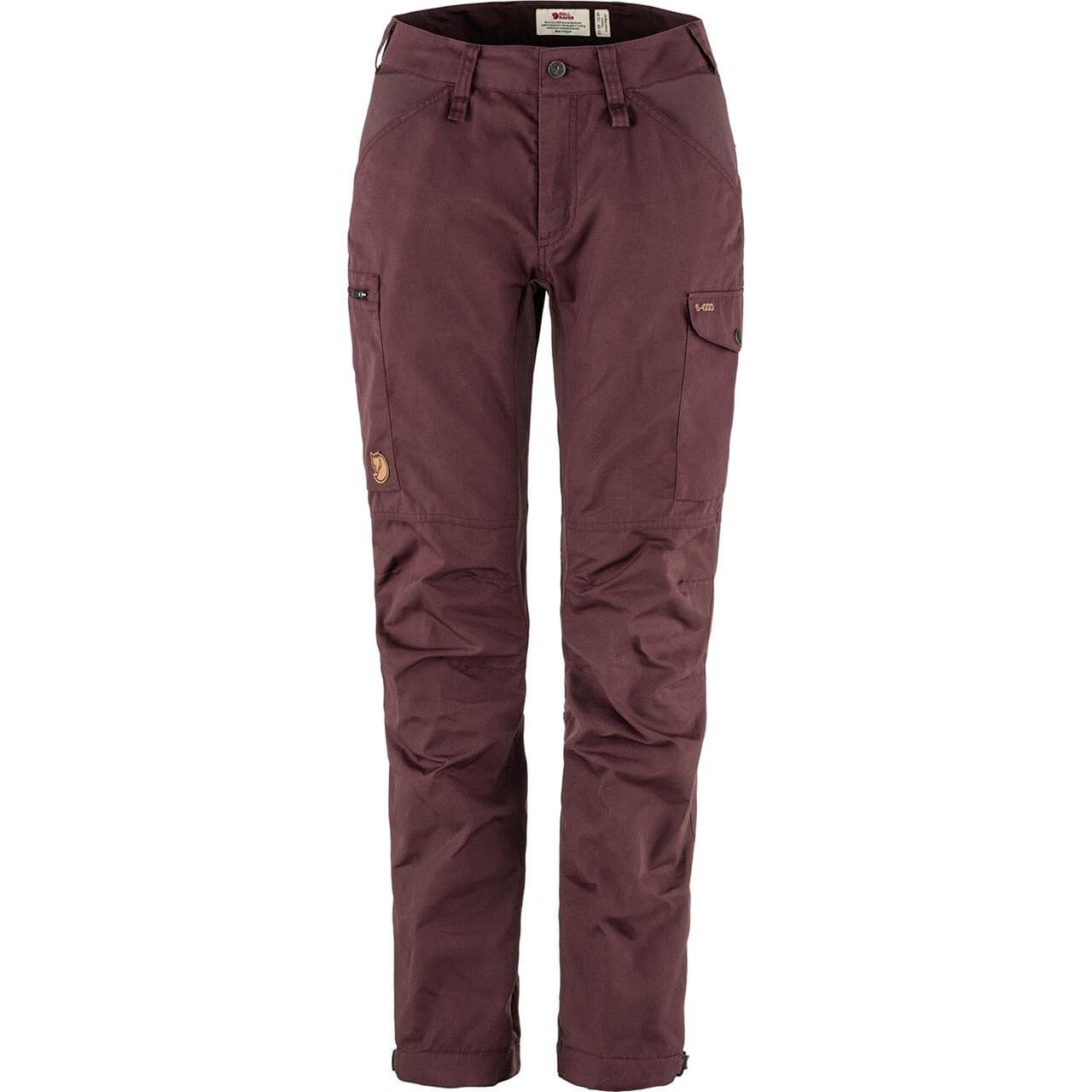 Fjällräven Womens Kaipak Trousers Curved (Rød (PORT/357) 36)
