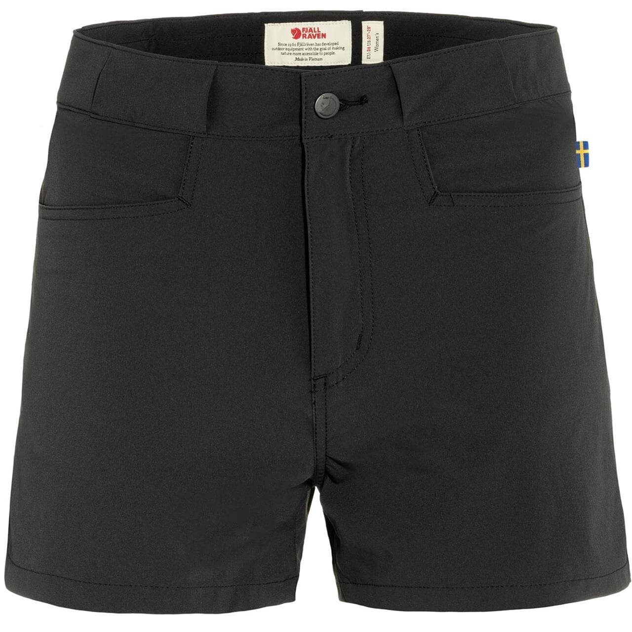 Fjällräven Womens High Coast Lite Shorts (Sort (BLACK/550) 38)