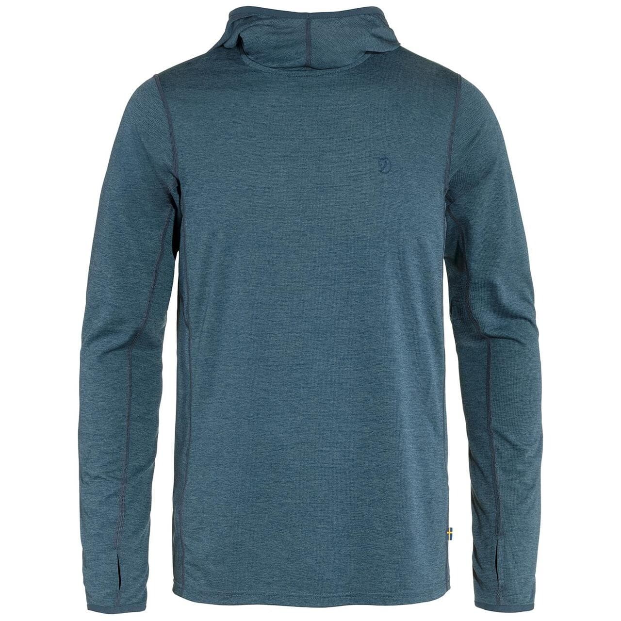 Fjällräven Mens Abisko Sun-hoodie (Blå (INDIGO BLUE/534) Small)