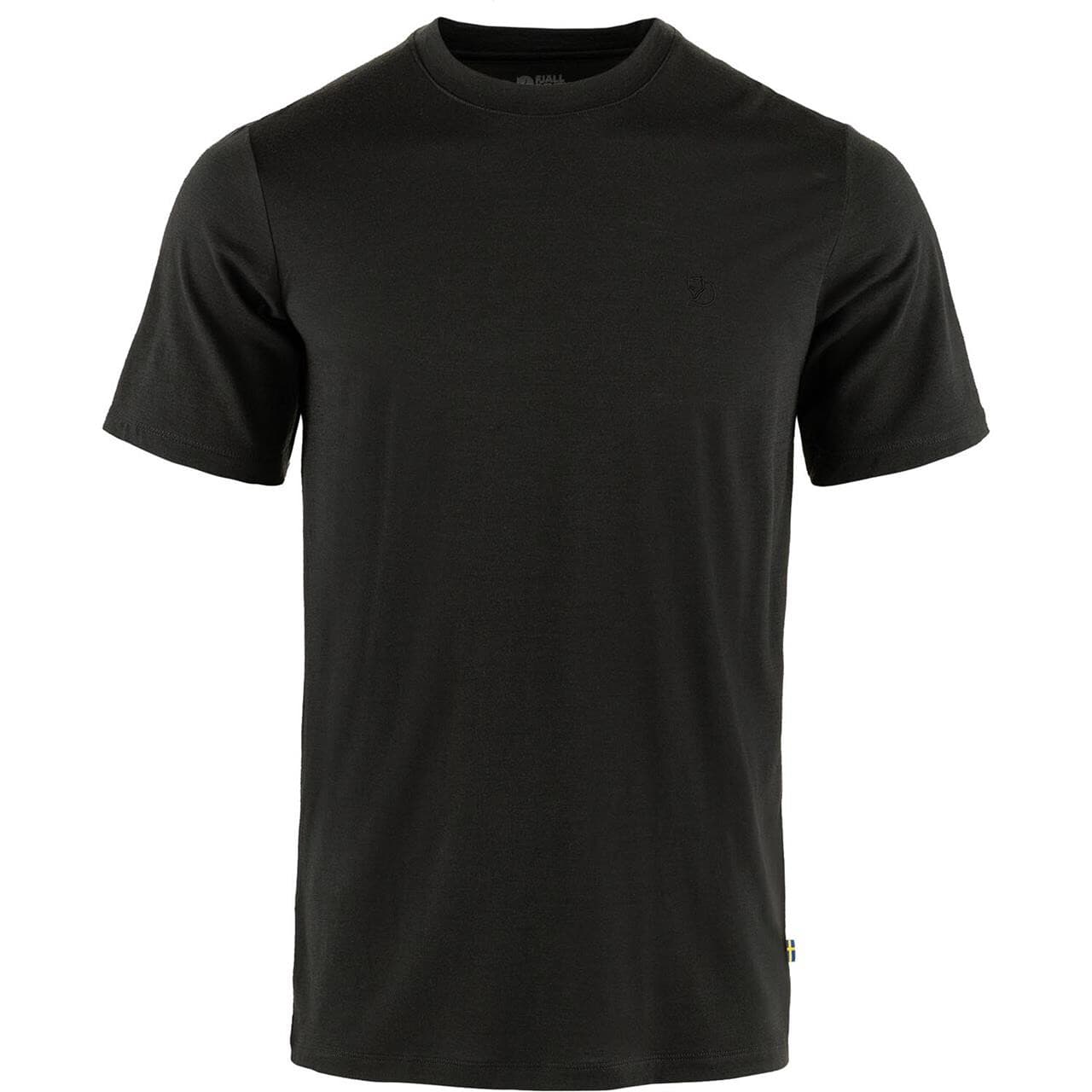 Fjällräven Mens Abisko Wool S/S (Sort (BLACK/550) Large)
