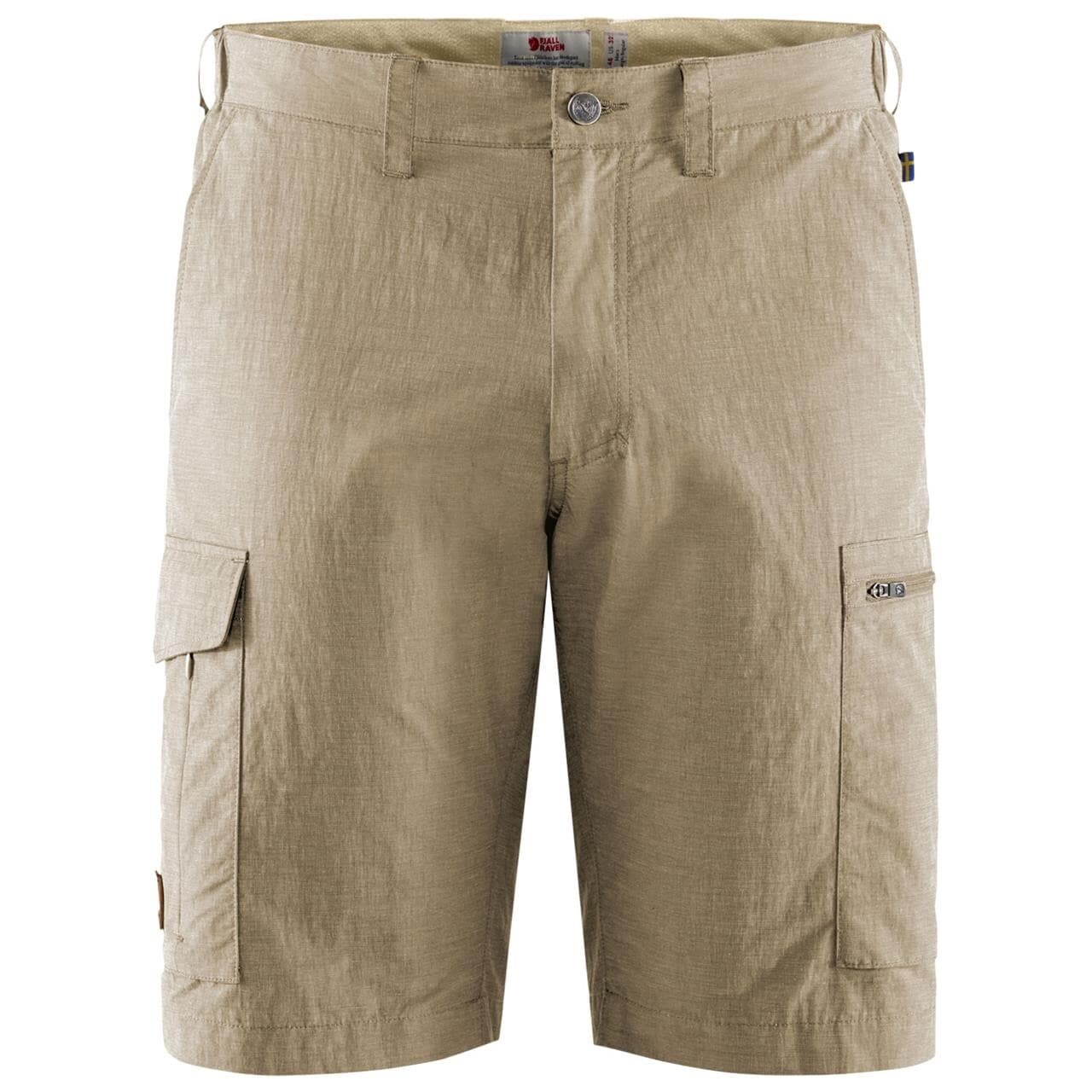 Fjällräven Mens Travellers Mt Shorts (Beige (LIGHT BEIGE/191) 50)