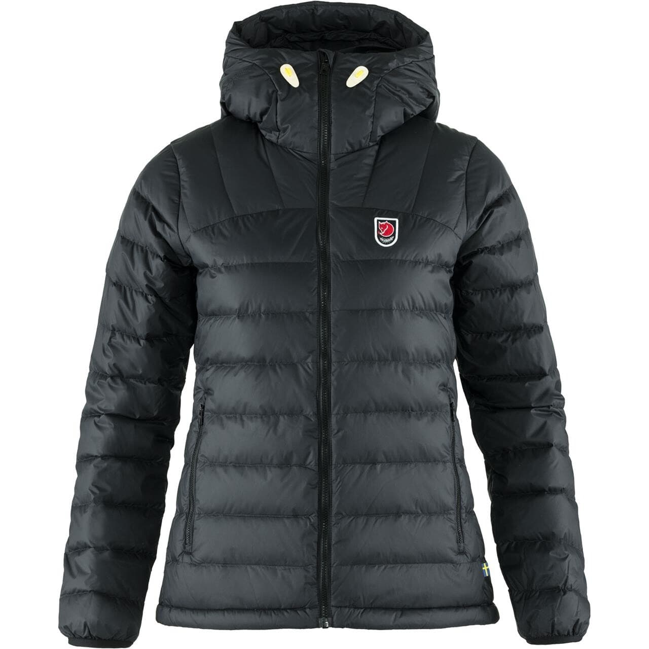 Fjällräven Womens Expedition Pack Down Hoodie (Sort (BLACK/550) X-small)