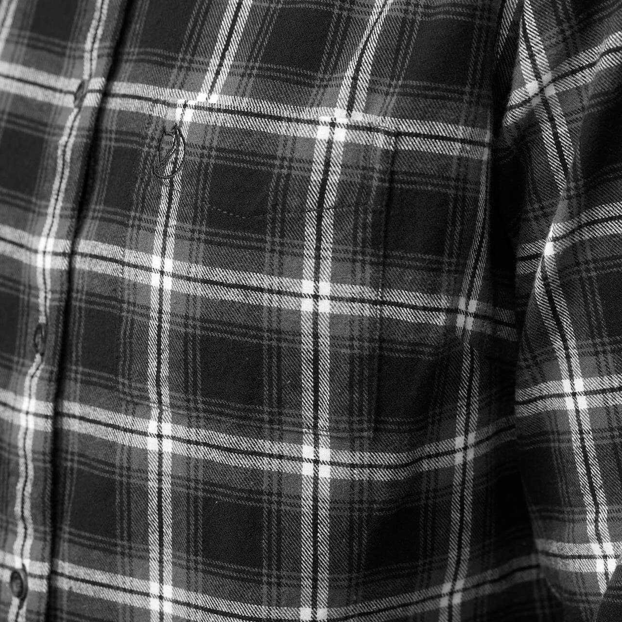 Fjällräven Womens Övik L/S Flannel Shirt (Rød (MESA PURPLE-FOG/410-021) X-small)