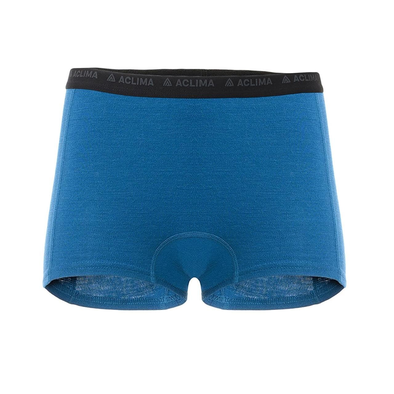 Aclima Womens WarmWool Boxer Shorts (Blå (CORSAIR) X-large)
