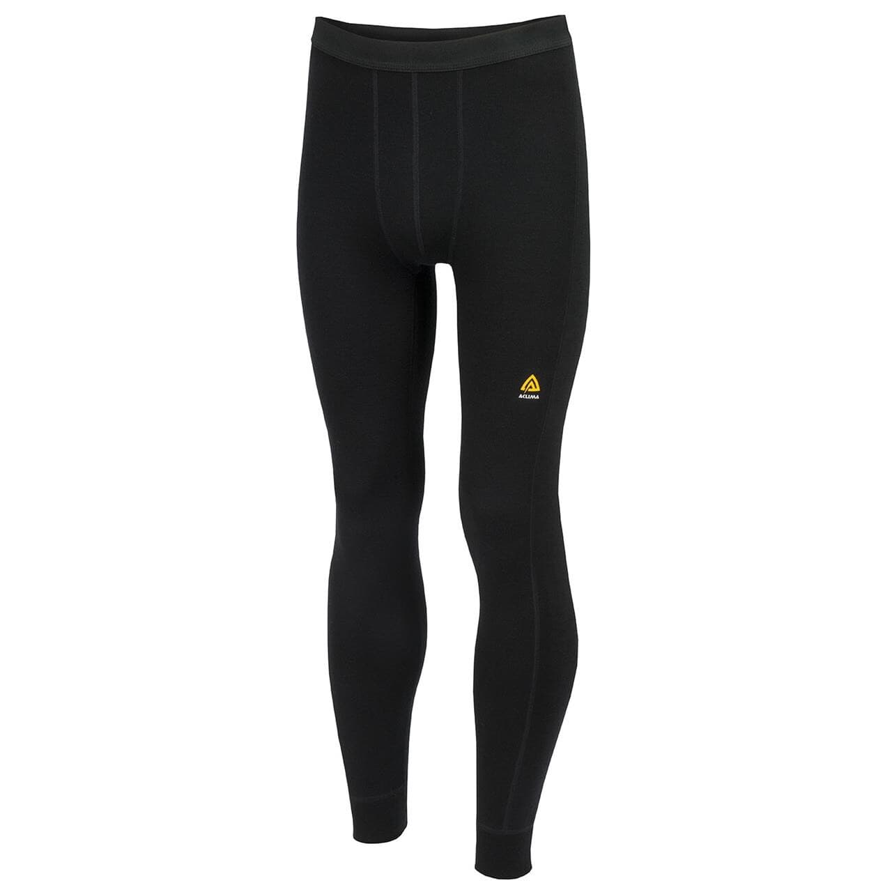 Aclima Mens WarmWool Longs (Sort (JET BLACK) Small)