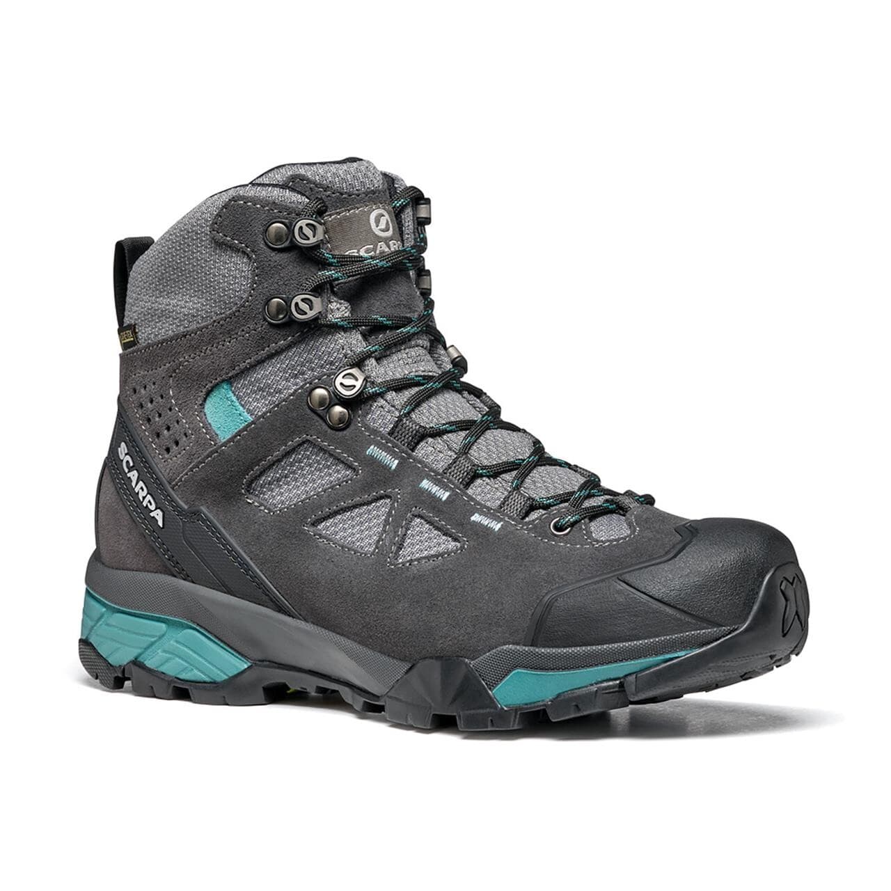 Scarpa Womens ZG Lite GTX (Grå (DARK GRAY/LAGOON) 37)