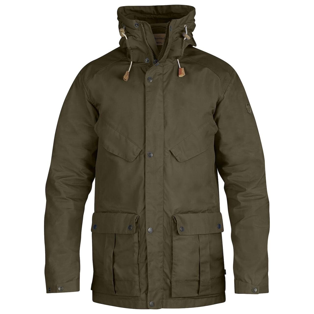 Fjällräven Mens Jacket No. 68 (Grøn (DARK OLIVE/633) XX-large)