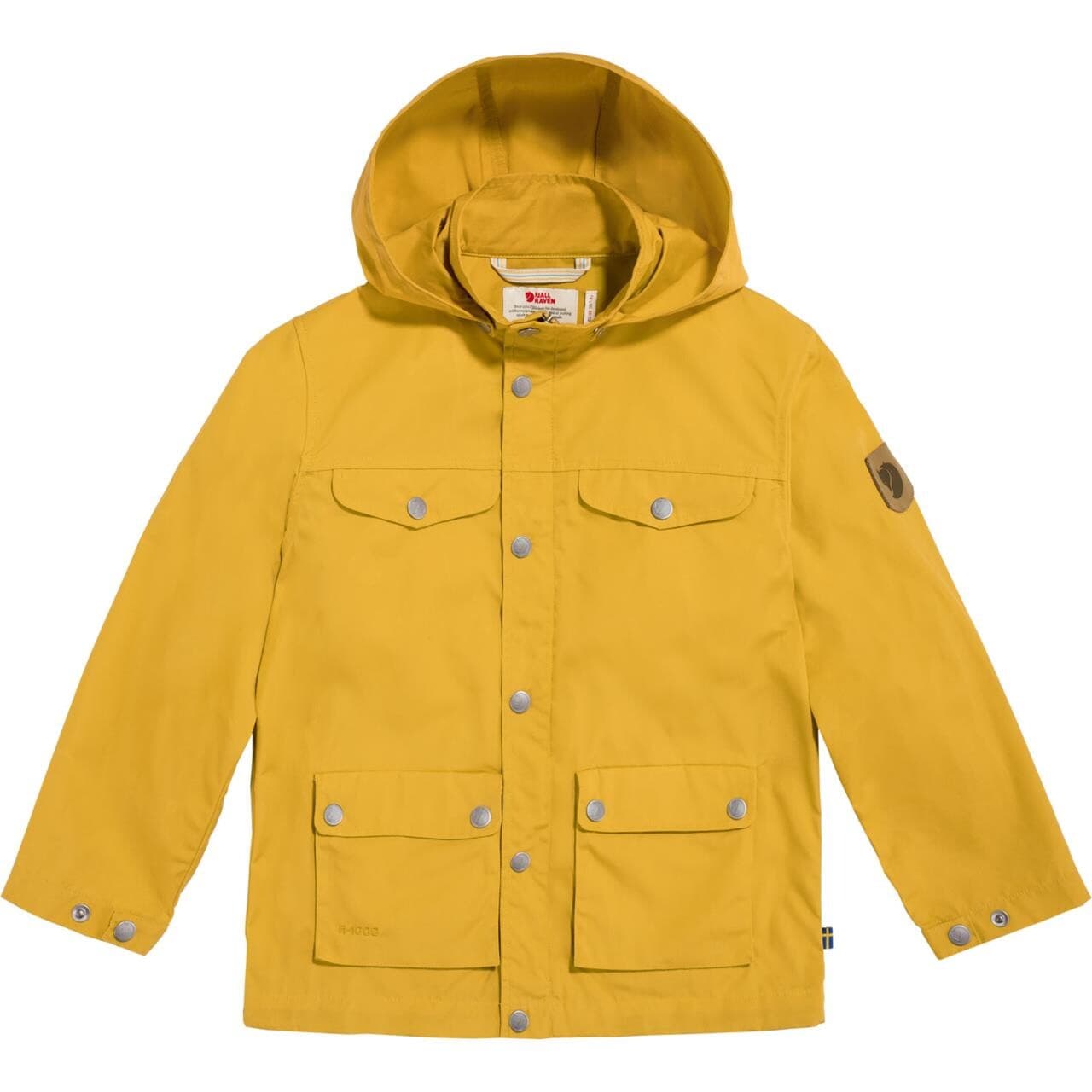 Fjällräven Kids Greenland Jacket (Gul (MUSTARD YELLOW/161) 122 cm)