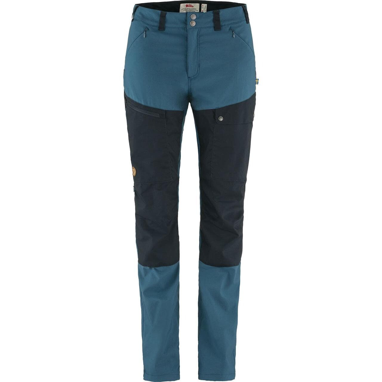 Fjällräven Womens Abisko Midsummer Trousers Short (Blå (INDIGO BLUE-DARK NAVY/534-555) 42)