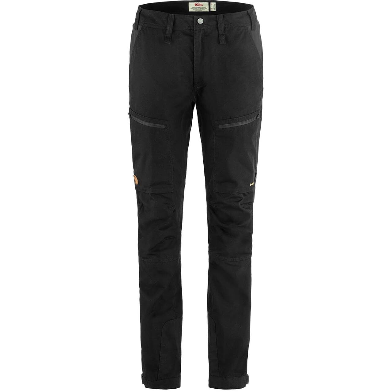 Fjällräven Womens Abisko Lite Trekking Trousers Short (Sort (BLACK/550) 40)
