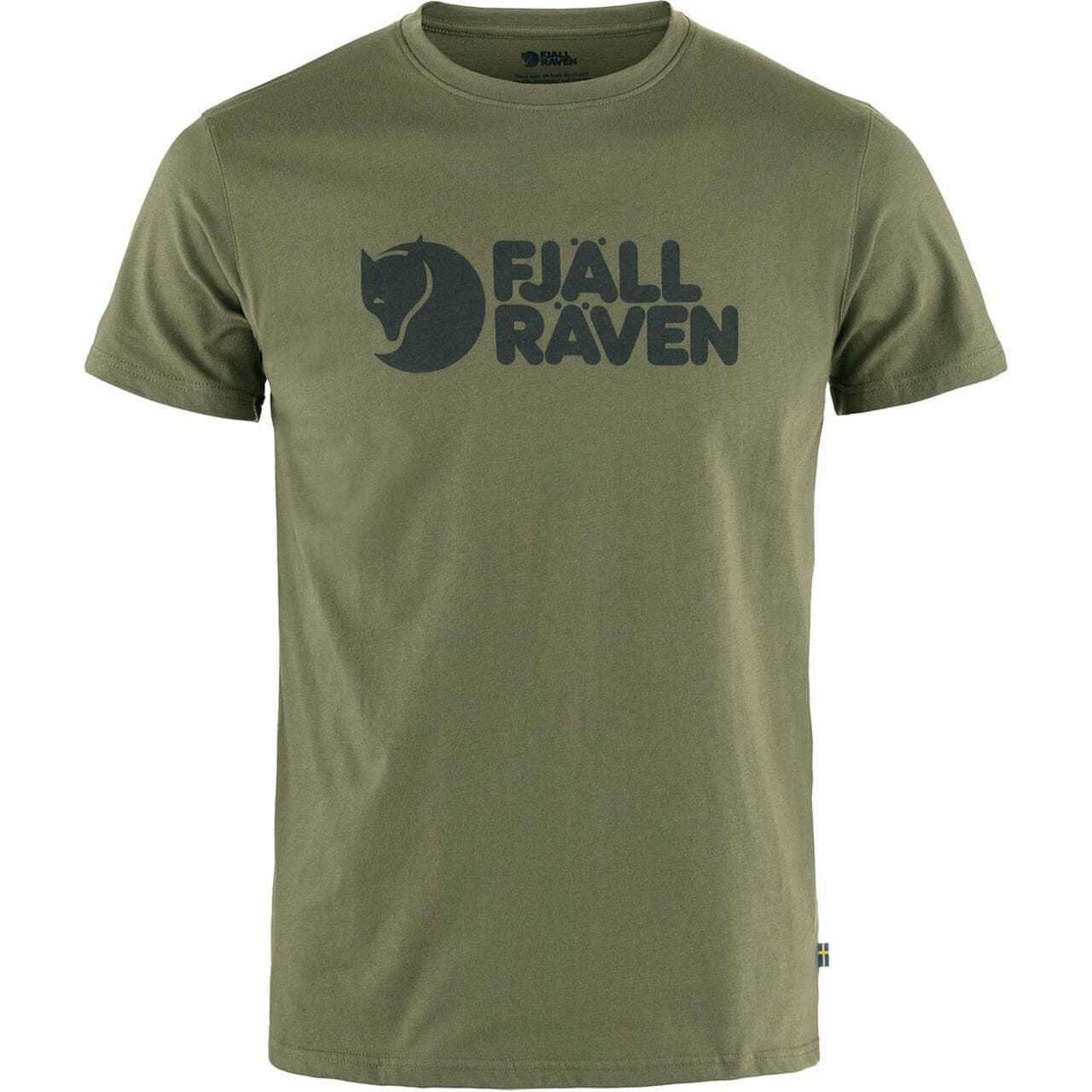 Fjällräven Mens Fjällräven Logo T-shirt (Grøn (LAUREL GREEN/625) Small)