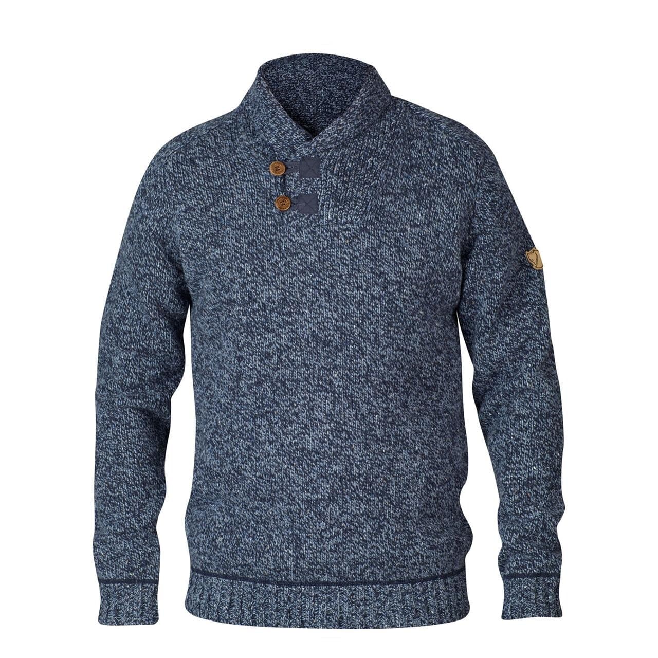 Fjällräven Mens Lada Sweater (Blå (DARK NAVY/555) Medium)