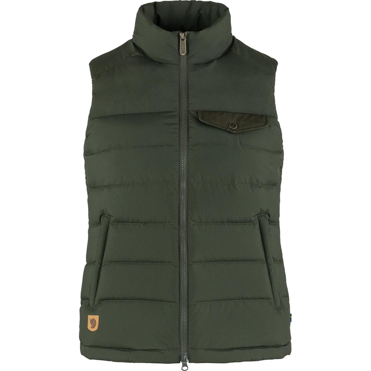 Fjällräven Womens Greenland Down Liner Vest (Grøn (DEEP FOREST/662) Medium)