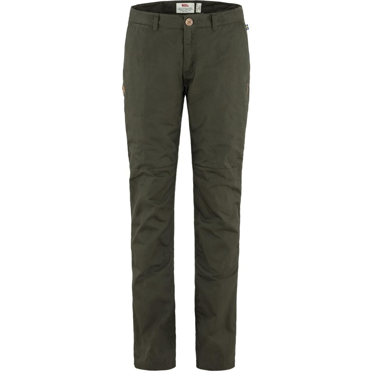 Fjällräven Womens Sörmland Tapered Winter Trs (Grøn (DEEP FOREST/662) 38)