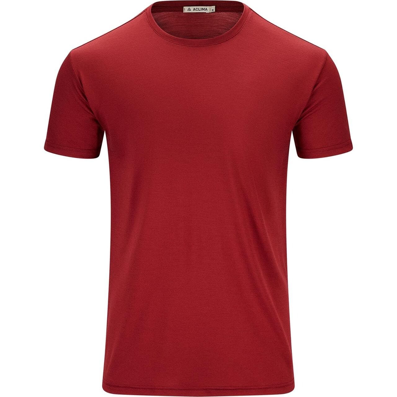 Aclima Mens Classic Tee (Rød (RED DAHLIA) X-small)